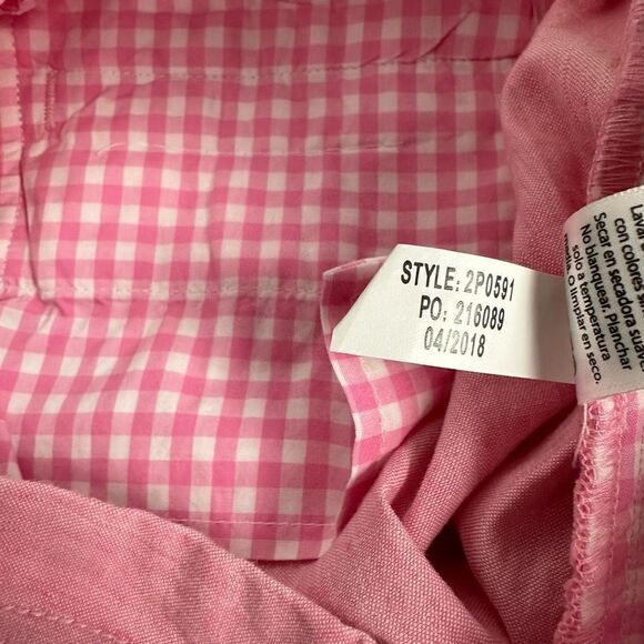 Vineyard Vines Women's Catamaran Linen Blend Pink Pants size 10 - Picture 7 of 7